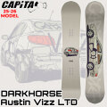 限定モデル 25-26 CAPITA スノーボード キャピタ DARKHORSE ダークホース 154 DRAEK Austin Vizz LTD オースティン・ヴィズ オールラウンド パーク パウダー スノボ 板 2025 2026 日本正規品