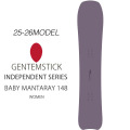 25-26 GENTEMSTICK ゲンテンスティック BABY MANTARAY 148cm ベビーマンタレイ レディース スノーボード パウダーボード 板 2025 2026 
