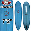 ロングボード ドナルドタカヤマ Donald Takayama HPD ハワイアンプロデザイン SCORPION 7'2 Blue Gray Tint ポリッシュ仕上げ ツヤあり 石黒 聡 サーフボード [営業所留め送料無料] [店頭受け取り可能]