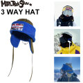 25-26 マウンテンロックスター 3 WAY HAT 帽子 ボア フリース 防寒 キャップ 耳当て 耳付き MOUNTAIN ROCK STAR マンロク ユニセックス スノーボード スノーウェア 日本正規品