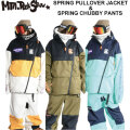 [予約商品] 25-26 マウンテンロックスター ウェア Mtn. Rock Star SPRING PULLOVER JACKET ＆ SPRING CHUBBY PANTS スプリング ジャケット  チャビー パンツ 上下セット MOUNTAIN ROCK STAR マンロク ウエア パンツ ユニセックス スノーボード スノーウェア 日本正規品
