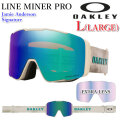 25-26 ゴーグル OAKLEY オークリー LINE MINER PRO L GOGGLE oo7143A-15 ラインマイナー プロ ラージフィット Asia Fit アジアンフィット スノーゴーグル スノボー スキー スペアレンズ付 日本正規品 2025 2026
