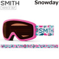 25-26 SMITH ゴーグル スミス Snowday スノーデイ Vivid Pink Hearts ジュニア キッズ スノーボード 2025 2026 日本正規品 [010276140]