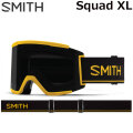 25-26 SMITH ゴーグル スミス Squad XL スカッド エックスエル Killer Bee アジアンフィット スノーボード 2025 2026 日本正規品 [010276093]