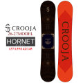 [予約商品] 26-27 クロージャ スノーボード CROOJA HONET ホーネット レディース ハイブリッドキャンバー 137cm 139cm 142cm 145cm ウィメンズ 江端翔兵 中川智貴 スノボ 板 2026 2027