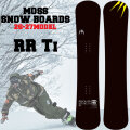 [予約商品] 26-27 MOSS モス REVOLVER RR Ti リボルバー ダブルアール ティーアイ スノーボード 135cm 140cm メタル テクニカルボード カービング セミハンマーヘッド スノボ キッズ ジュニア 板 日本正規品