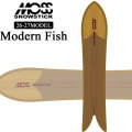 [予約商品] 26-27 モス スノースティック MOSS SNOWSTICK Modern Fish 156cm POWDER パウダーボード スノーボード スノボ 板 2026 2027 日本正規品