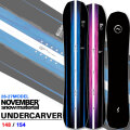 [予約商品] 26-27 NOVEMBER ノベンバー スノーボード SNOWBOARD メンズ レディース ユニセックス UNDERCARVER アンダーカーバー 148cm 154cm パウダーボード ノーベンバー 板 2026 2027 日本正規品