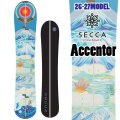 [予約商品] 26-27 セッカ スノーボード Secca Accentor アクセンター 151cm 佐々木陽子プロデュース スプリットボード レディース スノボ 板 2026 2027 日本正規品