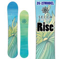 [予約商品] 26-27 セッカ スノーボード Secca Rise ライズ 144cm 148cm 152cm 佐々木陽子プロデュース パウダー レディース スノボ 板 2026 2027 日本正規品