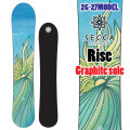 [予約商品] 26-27 セッカ スノーボード Secca Rise Graphite Sole ライズ グラファイトソール 144cm 148cm 152cm 佐々木陽子プロデュース パウダー レディース スノボ 板 2026 2027 日本正規品