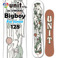 [予約商品] 26-27 ユニット スノーボード Unit Big Boy ビッグボーイ 128cm ジュニア キッズ パウダー スノボ 板 2026 2027 日本正規品