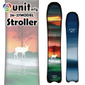 [予約商品] 26-27 ユニット スノーボード Unit Stroller ストローラー 149cm 155cm 159cm 162cm パウダーボード スノボ 板 2026 2027 日本正規品