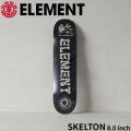 エレメント デッキ スケートボード SKELTON ELEMENT [EL-1] 8.0inch BARTHDAYWORKS BG27001 バースデーワークス 