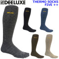 DEELUXE ディーラックス サーモソックス ファイブ [5本指] THERMO SOCKS FIVE ++ 5本指ソックス 靴下 ソックス 防寒 消臭 ユニセックス スノーボード スキー アウトドア