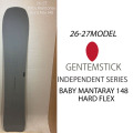 [予約商品] 26-27 GENTEMSTICK ゲンテンスティック BABY MANTARAY HARD FLEX 148cm ベビーマンタレイ ハードフレックス スノーボード パウダーボード 板 2026-2027