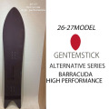[予約商品] 26-27 GENTEMSTICK ゲンテンスティック バラクーダ ハイパフォーマンス 157.3cm BARRACUDA HIGH PERFORMANCE ゲンテンスティック スノーボード パウダーボード 板 2026 2027