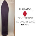 [予約商品] 26-27 GENTEMSTICK ゲンテンスティック FLY FISK フライフィスク 164cm MADS JONSSON プロモデル スノーボード パウダーボード アクセルキャンバー 板 2026 2027