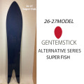 [予約商品] 26-27 GENTEMSTICK ゲンテンスティック SUPER FISH 176cm スーパーフィッシュ スノーボード パウダーボード アクセルキャンバー 板 2026 2027