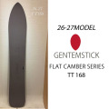 [予約商品] 26-27 GENTEMSTICK ゲンテンスティック T.T 168 168cm TT ティーティー スノーボード パウダーボード フラットキャンバー板 2026 2027