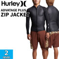 2026 Hurley ウェットスーツ ハーレー メンズ ジャケット [MZFZJK26] ADVANTAGE PLUS 2MM ZIP JACKET アドバンテージ プラス ジップジャケット スキン ジャージ タッパー FRONT ZIP サーフィン ウエットスーツ 日本正規品