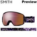 [予約商品] 26-27 SMITH ゴーグル スミス Preview プレビュー Black Flex Plasma アジアンフィット スノーボード 2026 2027 日本正規品 [010276555]