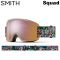 [予約商品] 26-27 SMITH ゴーグル スミス Squad スカッド Iris Pham AC アジアンフィット スノーボード 2026 2027 日本正規品 [010276592]