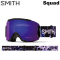 [予約商品] 26-27 SMITH ゴーグル スミス Squad スカッド Black Flex Plasma アジアンフィット スノーボード 2026 2027 日本正規品 [010276595]