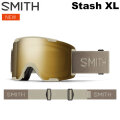 [予約商品] NEW 26-27 SMITH ゴーグル スミス Stash XL スタッシュ エックスエル Chalk アジアンフィット スノーボード 2026 2027 日本正規品 [010276575]