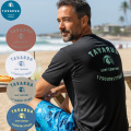 水陸両用 ハイブリッド UV サーフTシャツ メンズ TAVARUA 6009 Classic 半袖 ラッシュガード ラッシュTシャツ UPF50+  [メール便発送商品] 