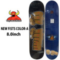 トイマシーン デッキ スケートボード NEW FISTS COLOR-A #03 [TM14] 8.0inch D1260