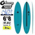 2026 torq surfboard トルク サーフボード X-LITE M23 6'8 [Marine Blue] エム23 ファンボード AL MERRICK アルメリック CHANNEL ISLANDS チャンネルアイランド エポキシボード ミッドレングス EPSボード