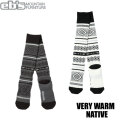 [予約商品] 25-26 eb's スノーボード ソックス VERY WARM NATIVE 4500457 ベリーウォームネイティブ ウール 靴下 エビス 2025 2026