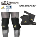 [予約商品] 26-27 eb's エビス スノーボード 膝用 プロテクター KNEE WRAP XRD ニーラップXRD 4600132 ひざ プロテクター 10ｍｍパッド 2026 2027 ebs [メール便発送商品]