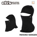[予約商品] 26-27 eb's エビス MERINO RANGER 4600401 メリノレンジャー ユニセックス フェイスマスク ウインタースポーツ バイク 登山 冬 2026 2027 ebs