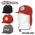 [予約商品] 26-27 eb's 耳当て ボア付きキャップ 4600422 NYLON CAP エビス ナイロンキャップ ウィンタースポーツ 2026 2027 ebs