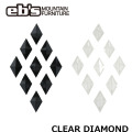[予約商品] 26-27 eb's エビス スノーボード デッキパッド 4600520 CLEAR DIAMOND 2026 2027 ebs