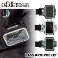 [予約商品] 26-27 eb's パスケース PASS ARM POCKET 4600611 パスアーム ポケット リフト券ホルダー 腕 小物 鍵 エビス 2026 2027 ebs