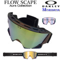 26-27 限定モデル オークリー ゴーグル OAKLEY FLOW SCAPE M oo7147A-19 Aura Collection フロー エスケープ ミディアムフィット スノーゴーグル スノボー スキー 2026