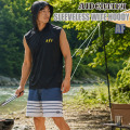 ラッシュガード AIDENTIFY アイデンティファイ SLEEVELESS WITE HOODY [AF] サンガード メッシュ ユニセックス メンズ レディース サーフィン 海水浴 プール  [メール便発送商品]
