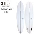ANLY PRO SURF アンリー サーフボード Mandara 6'8 ミッドレングス 鍋島木口里 日本製 サーフィン