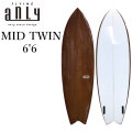ANLY PRO SURF アンリー サーフボード MID TWIN 6'6 ミッドレングス 鍋島木口里 日本製 サーフィン