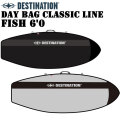 DESTINATION ディスティネーション DAY BAG CLASSIC LINE FISH 6'0 クラッシックライン トラベルケース サーフボード ボードケース ハードケース デスティネーション