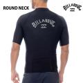 [在庫限り] 25 ビラボン ラッシュガード BILLABONG メンズ 半袖 水着 UVカット [BF011-852] プール 海 海水浴 サーフィン ROUND NECK SS 2025 [メール便発送商品]
