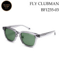 ブラックフライ サングラス  [BF-1235-03] FLY CLUBMAN フライ クラブマン BLACK FLYS  [C.GREY／GREEN_POLARIZED] 偏光レンズ 偏光 ジャパンフィット