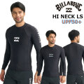 [メール便発送商品] 26 ビラボン ラッシュガード BILLABONG メンズ [BG011-851] 長袖 水着 UVカット プール 海 海水浴 サーフィン HI NECK LS