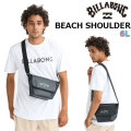 2026 BILLABONG ビラボン BEACH SHOULDER 6L [BG011-931] ショルダーバッグ サーフバッグ プール 海 海水浴 サーフィン アウトドア フェス