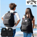 2026 ビラボン リュック BILLABONG バッグ リュックサック バックパック [BG011-942] かばん 30L レインカバー付 デイバッグ 通勤 通学 サーフィン アウトドア 