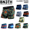 BN3TH ベニス ボクサーパンツ ショート TRUNK PRINT メンズ インナーパンツ MYPAKAGE マイパッケージ 登山 下着 プリント 正規品 蒸れない バレンタイン  [メール便発送商品]