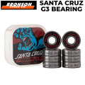 BRONSON SPEED ベアリング ブロンソン スピード SANTA CRUZ G3 BEARING サンタクルーズ スケートボード スケボー